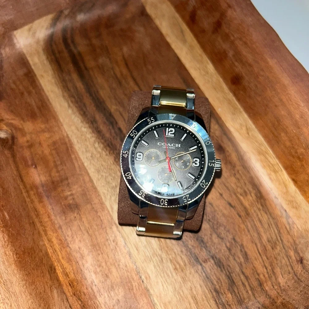 Coach Men's Casey Watch, 42 mm, Style # C9570 (Two Tone Stainless) - Picture 10 of 10